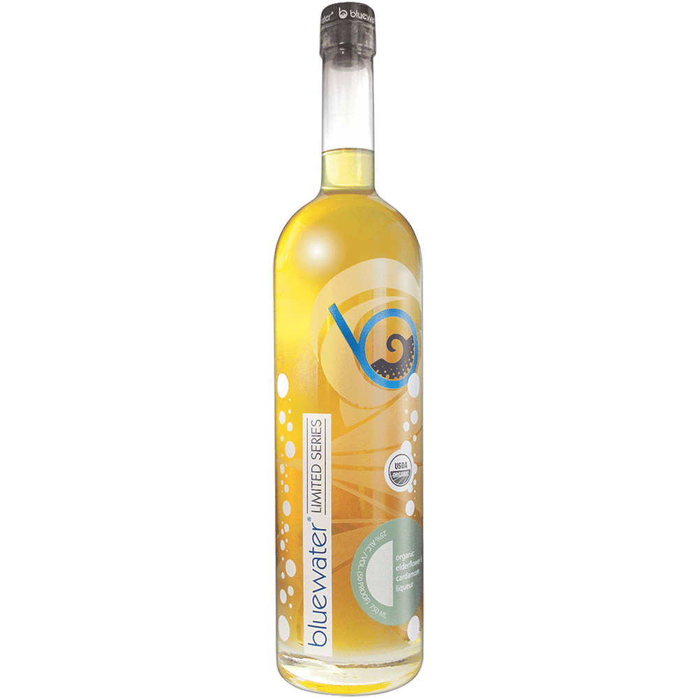 Bluewater Organic Elderflower Cardamom Liqueur
