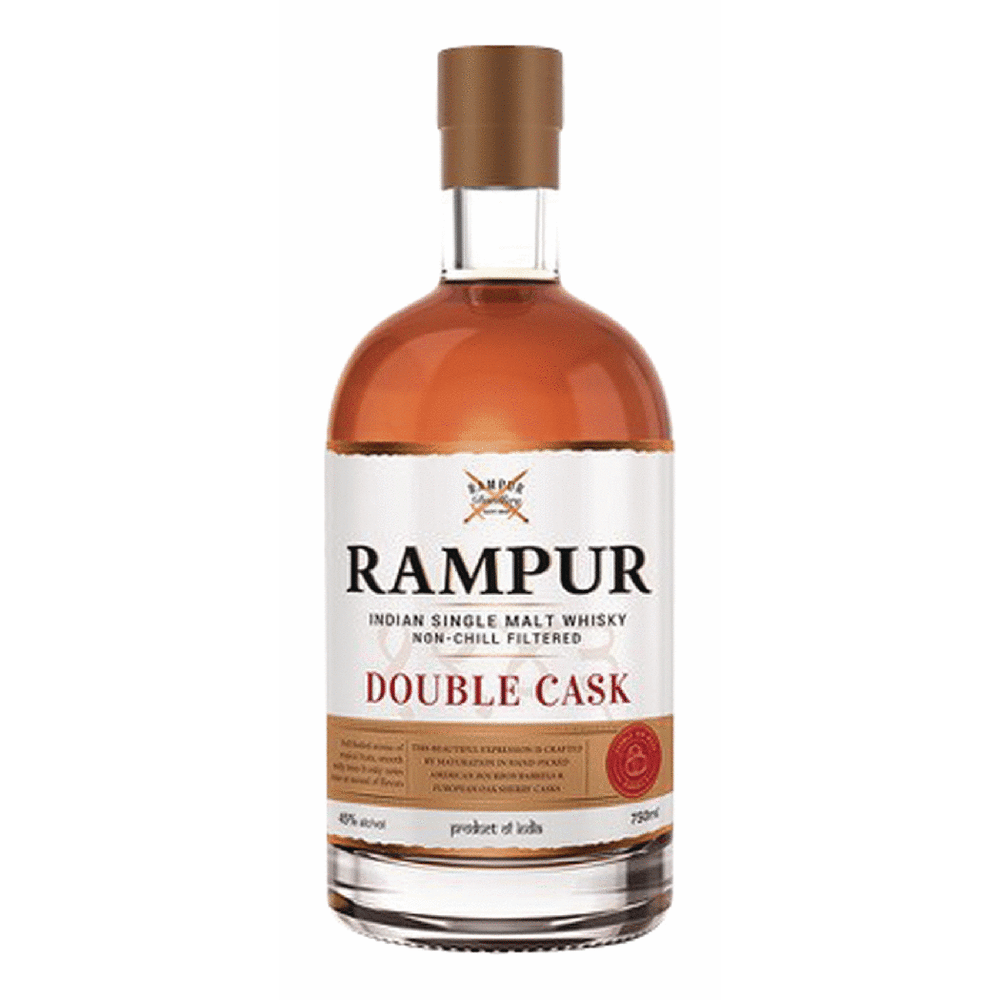RAMPUR DOUBLE CASK ウイスキー 750ml グラス付き RAMPUR DOUBLE CASK ウイスキー 750ml グラス付き RAMPUR DOUBLE