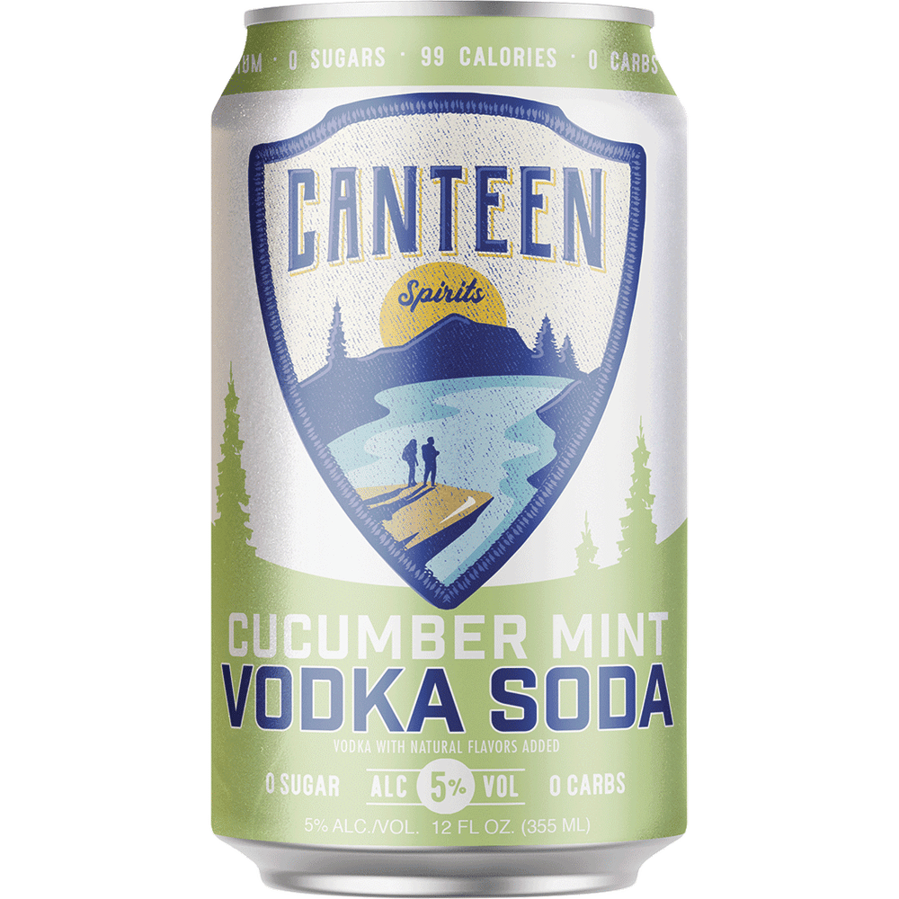 Canteen Cucumber Mint Vodka Soda