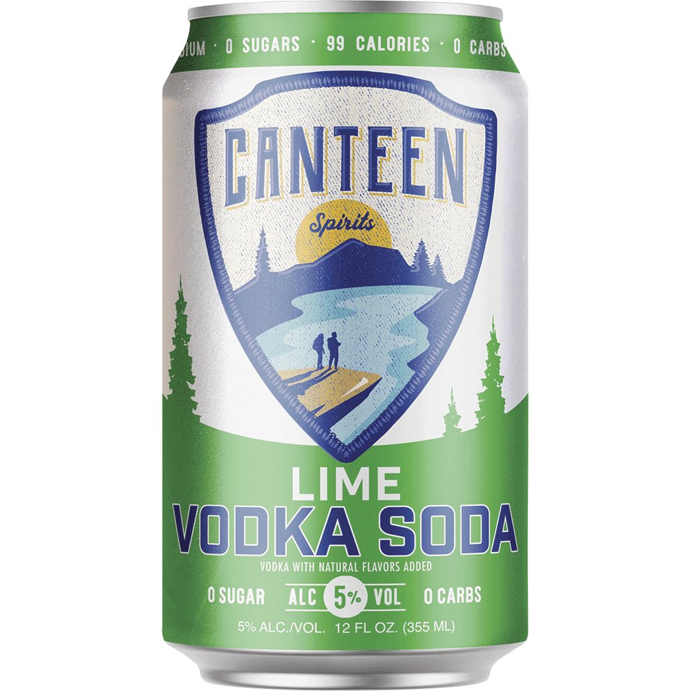Canteen Lime Vodka Soda