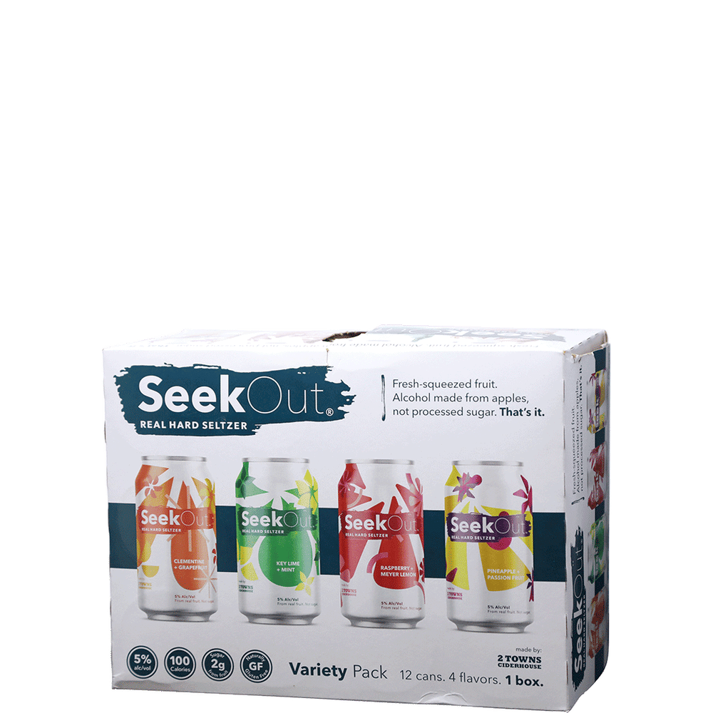 SeekOut Variety Pack Hard Seltzer