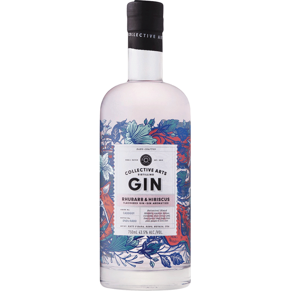 Collective Arts Rhubarb & Hibiscus Gin | Total Wine & More