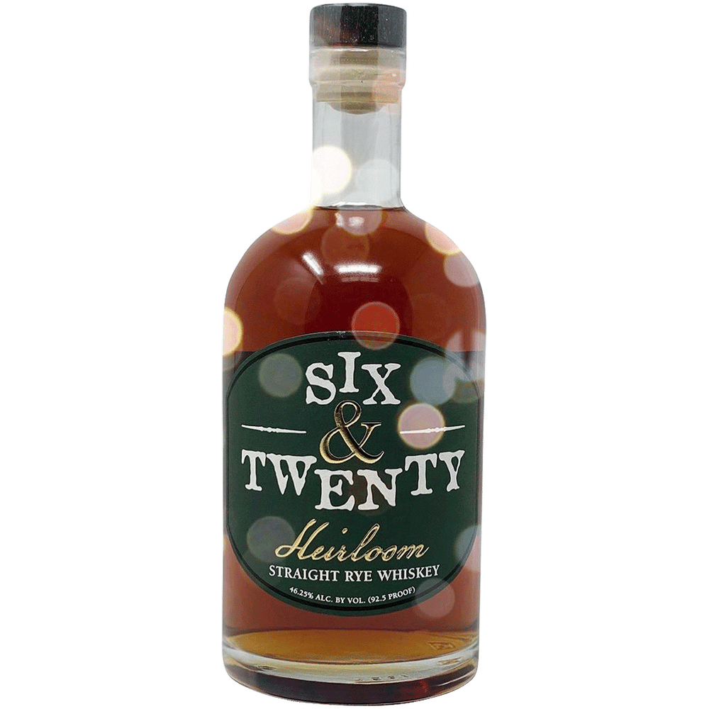 Six & Twenty Heirloom Rye Whiskey