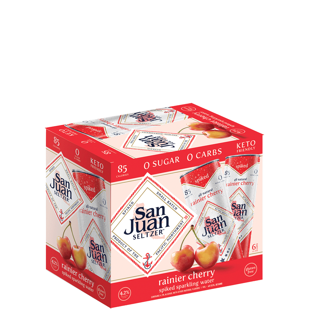 San Juan Spiked Rainier Cherry Seltzer