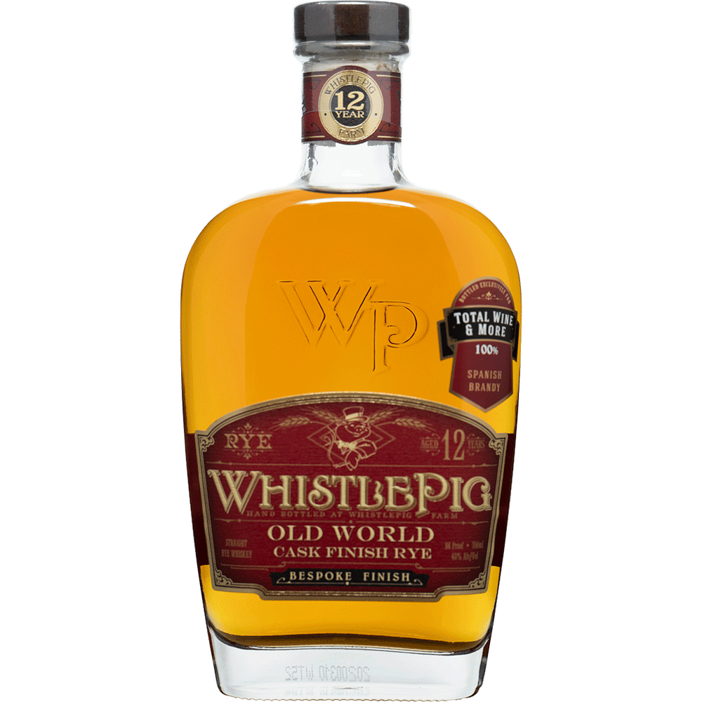WhistlePig 12 Year Spanish Brandy Finish Rye Barrel Select