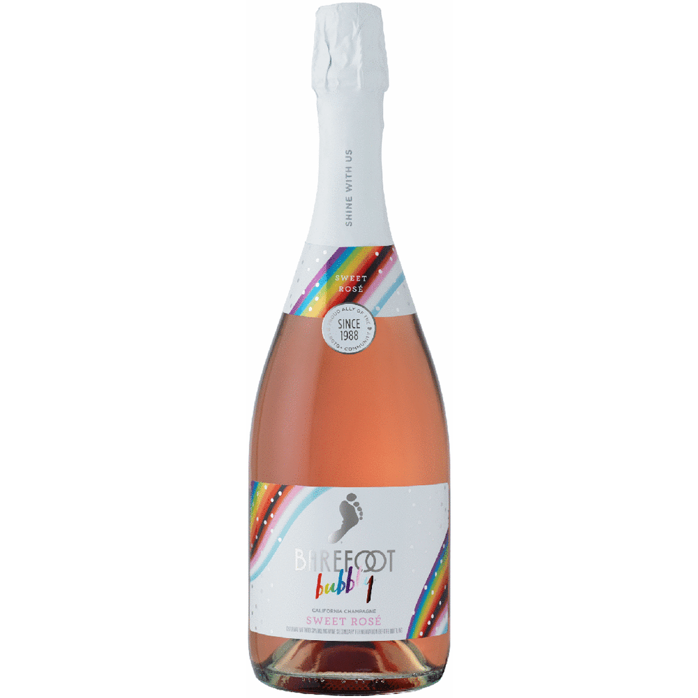 Barefoot Bubbly Sweet Rose Limited Edition Pride