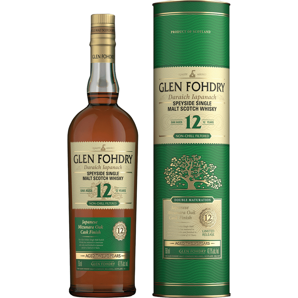 Glen Fohdry 12Yr Mizunara Oak Cask Speyside Single Malt