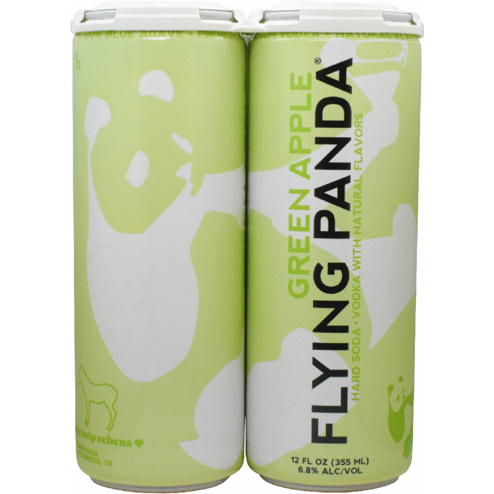 Flying Panda Green Apple Vodka Seltzer