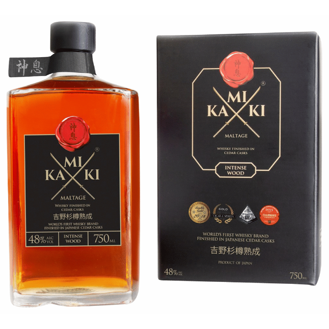 Kamiki Intense Wood Whiskey