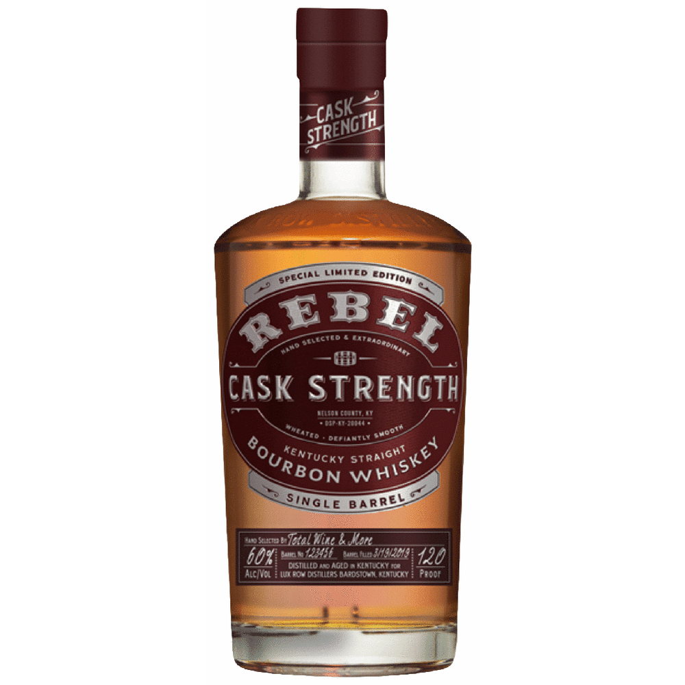 Rebel Cask Strength Bourbon Single Barrel Select