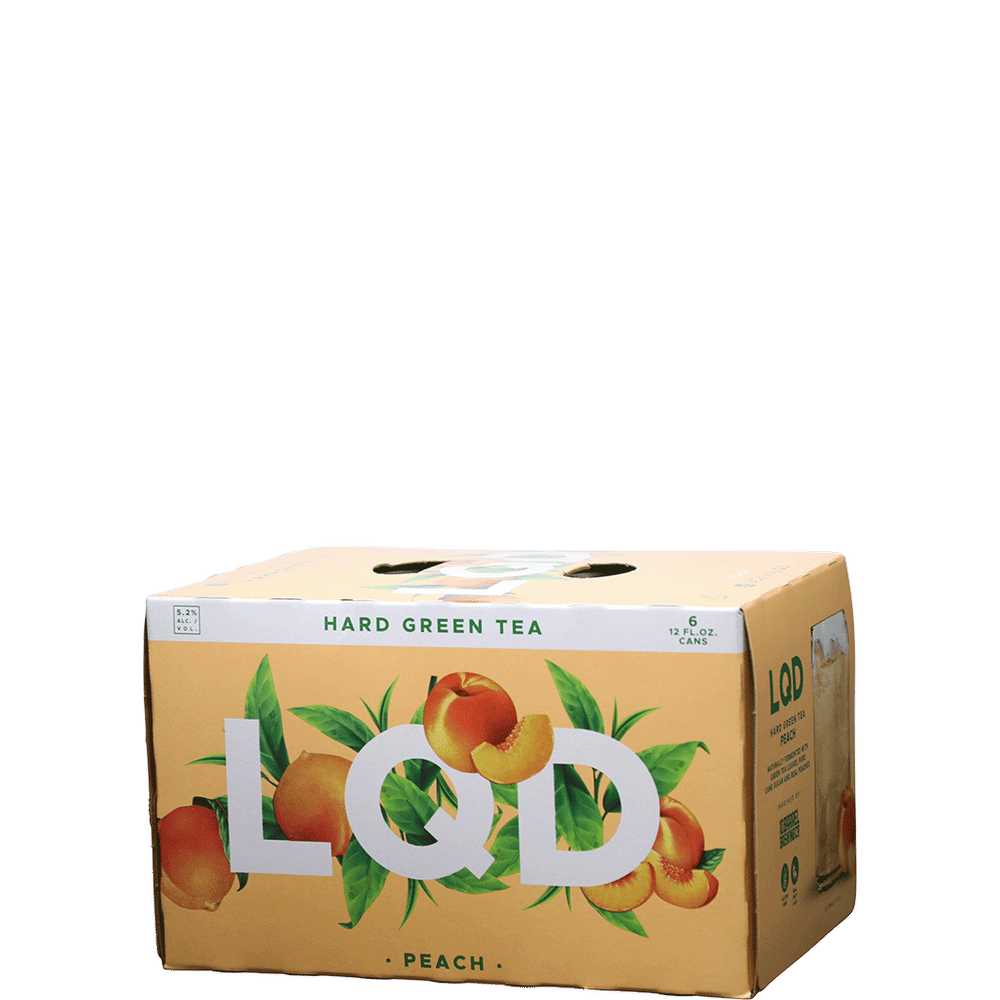 LQD Hard Green Tea- Peach