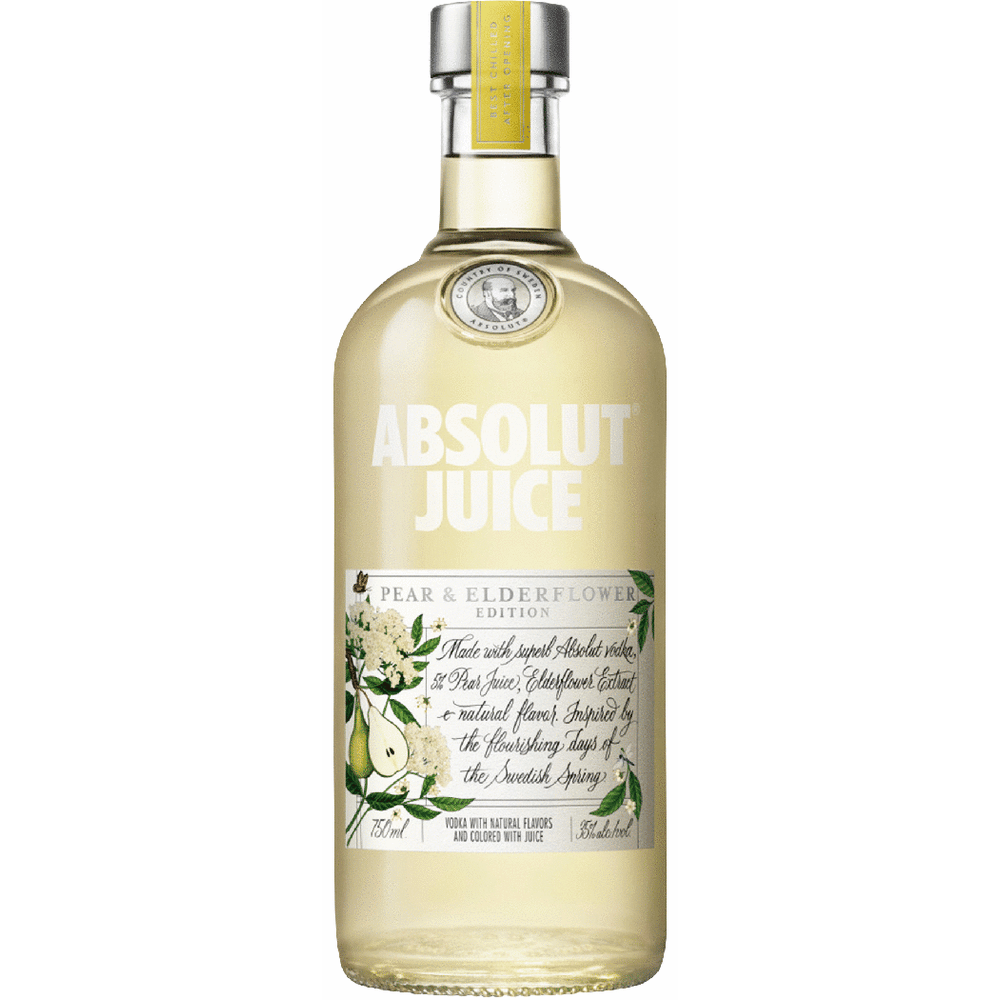 Absolut Juice Pear Elderflower