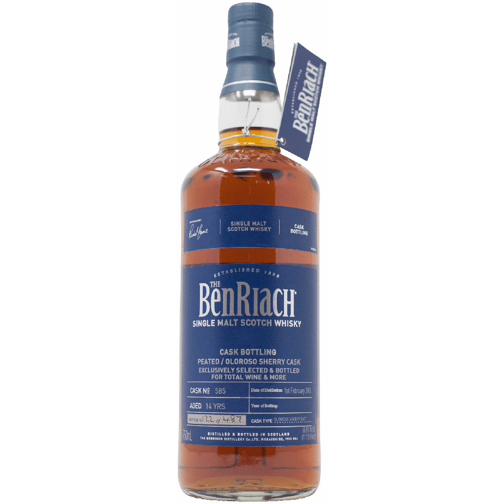 BenRiach 14 Year Barrel Select Single Malt Scotch | Total Wine & More