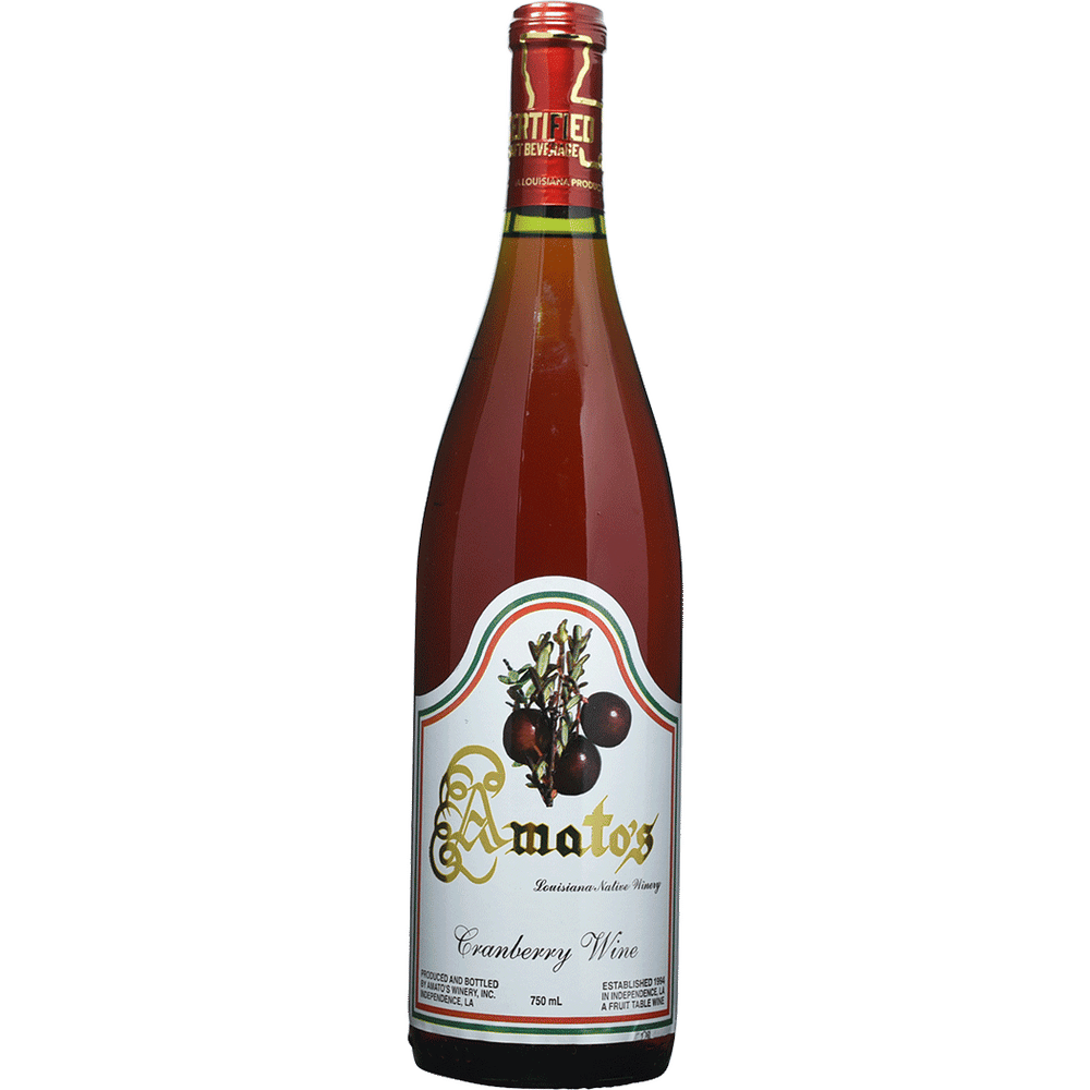 Amatos Cranberry Wine