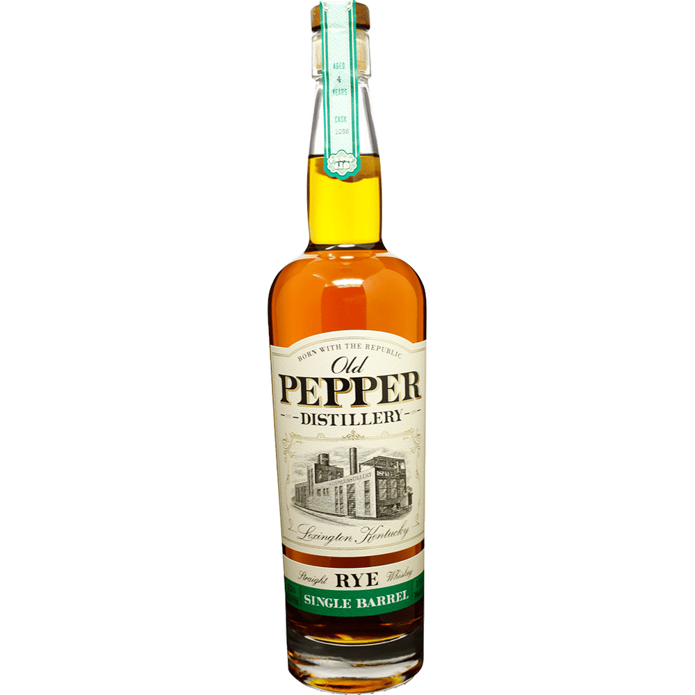 Old Pepper Rye Single Barrel Barrel Select