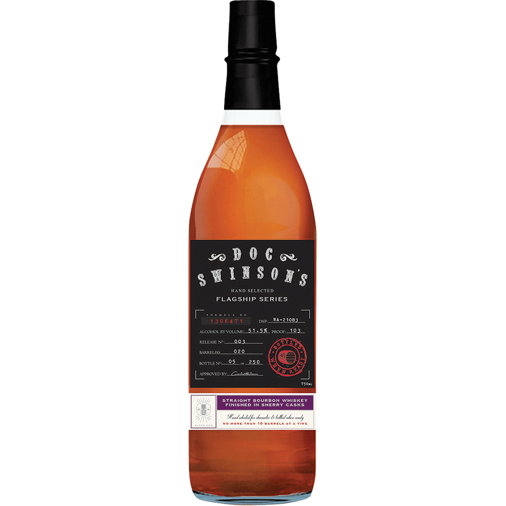 Doc Swinson's Single Barrel Sherry Cask Barrel Select