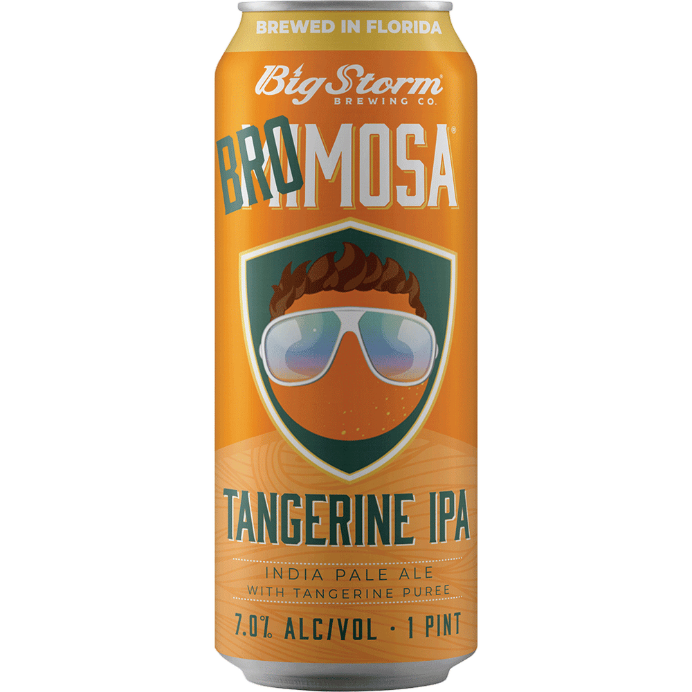 Big Storm Bromosa Brut IPA with Tangerine Puree