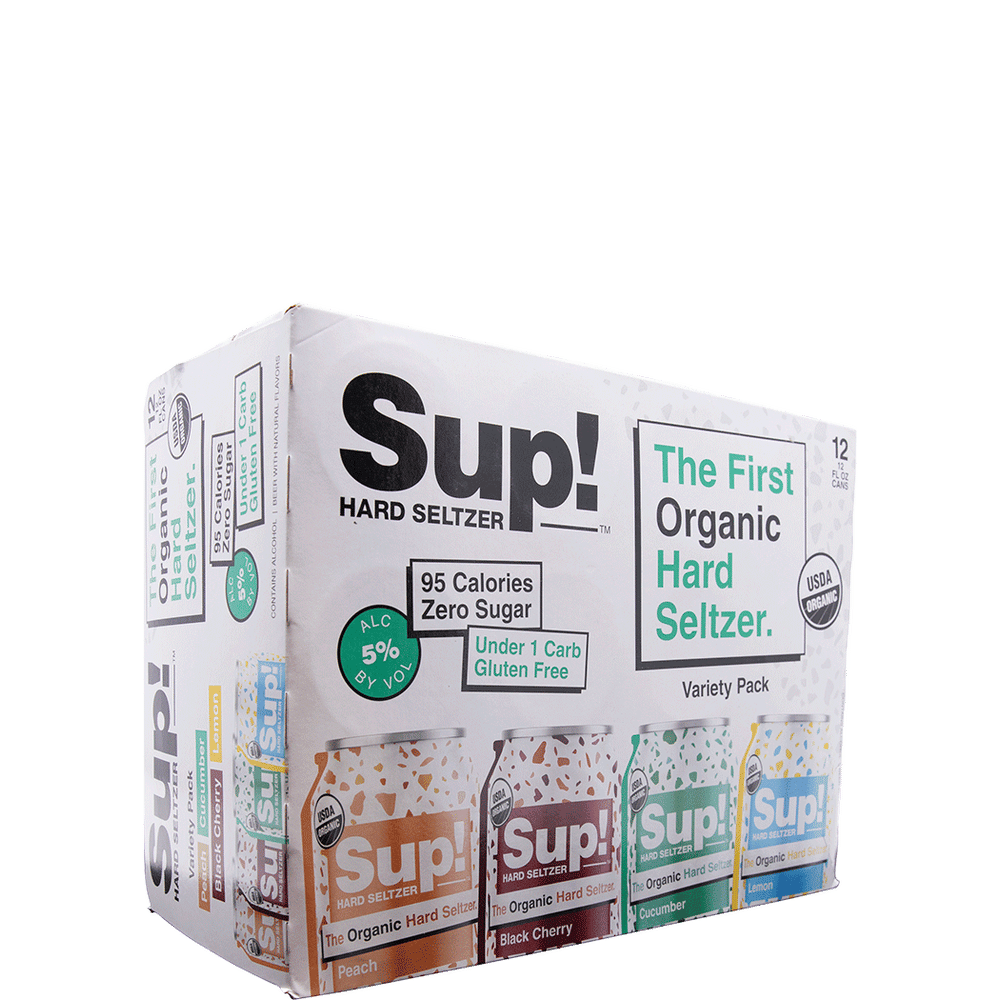 Sup! Organic Hard Seltzer Variety
