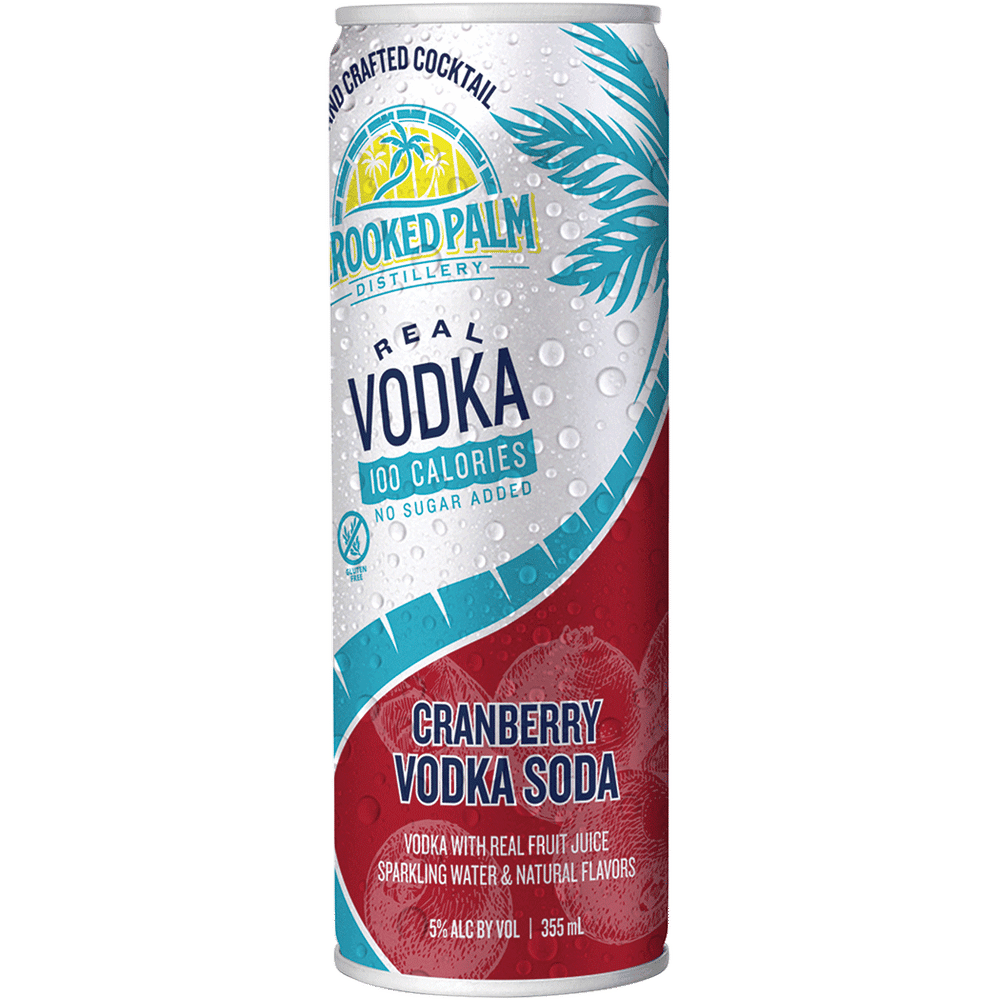 Crooked Palm Cranberry Vodka Soda