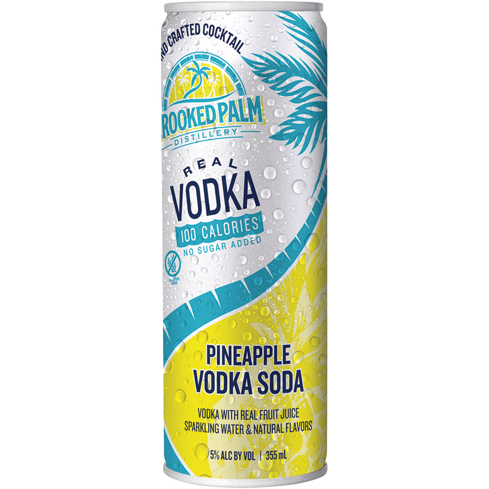 Crooked Palm Pineapple Vodka Soda