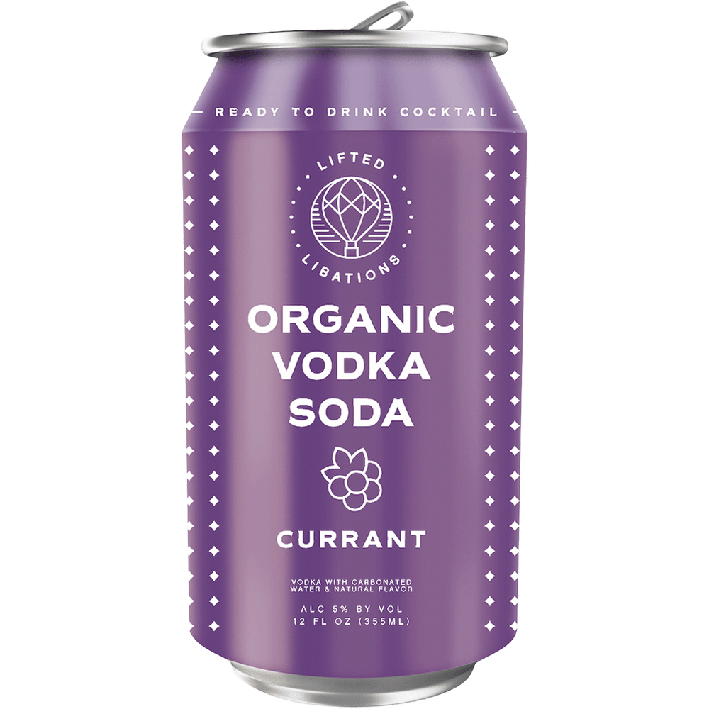 Lifted Libations Currant Vodka Soda