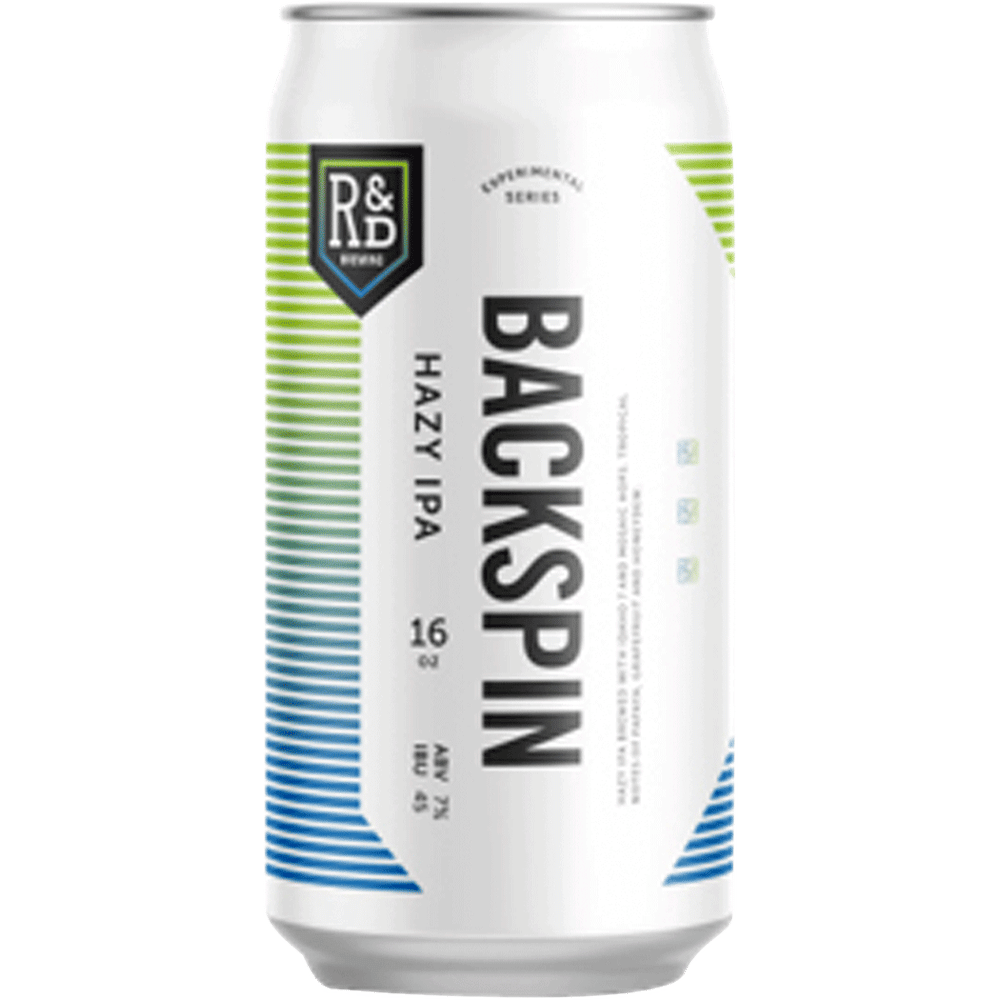 R&D Brewing Backspin Hazy IPA