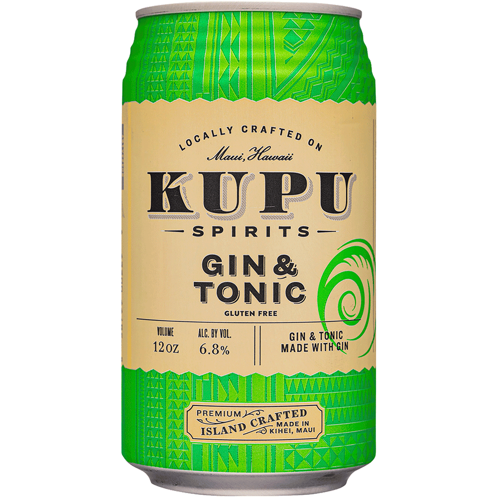 Kupu Spirits Gin & Tonic Cocktail