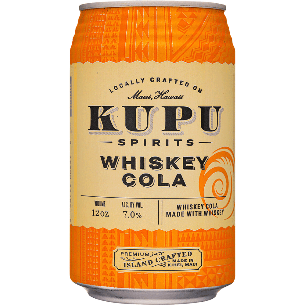 Kupu Spirits Whiskey Cola Cocktail