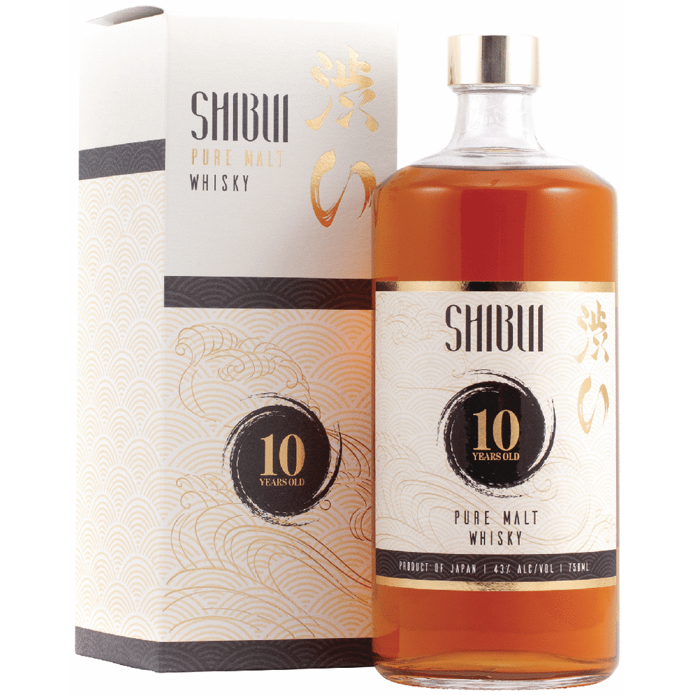 ★10/10まで限定値下げ★SHISHIKUI SWP（通常丈）BK×WH Shibui Pure Malt 10 Year Japanese Whisky | Total Wine & More