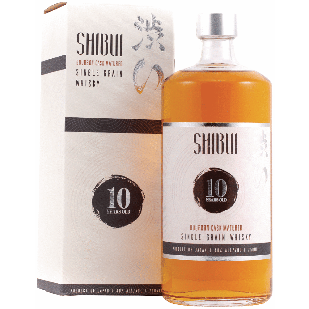 Shibui Single Grain 10 Year Bourbon Barrel Japanese Whisky | Total