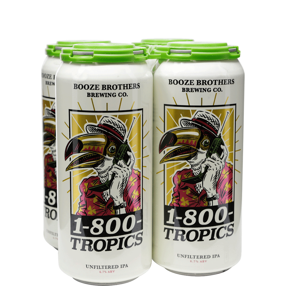 Booze Bros 1-800 Tropics Hazy IPA