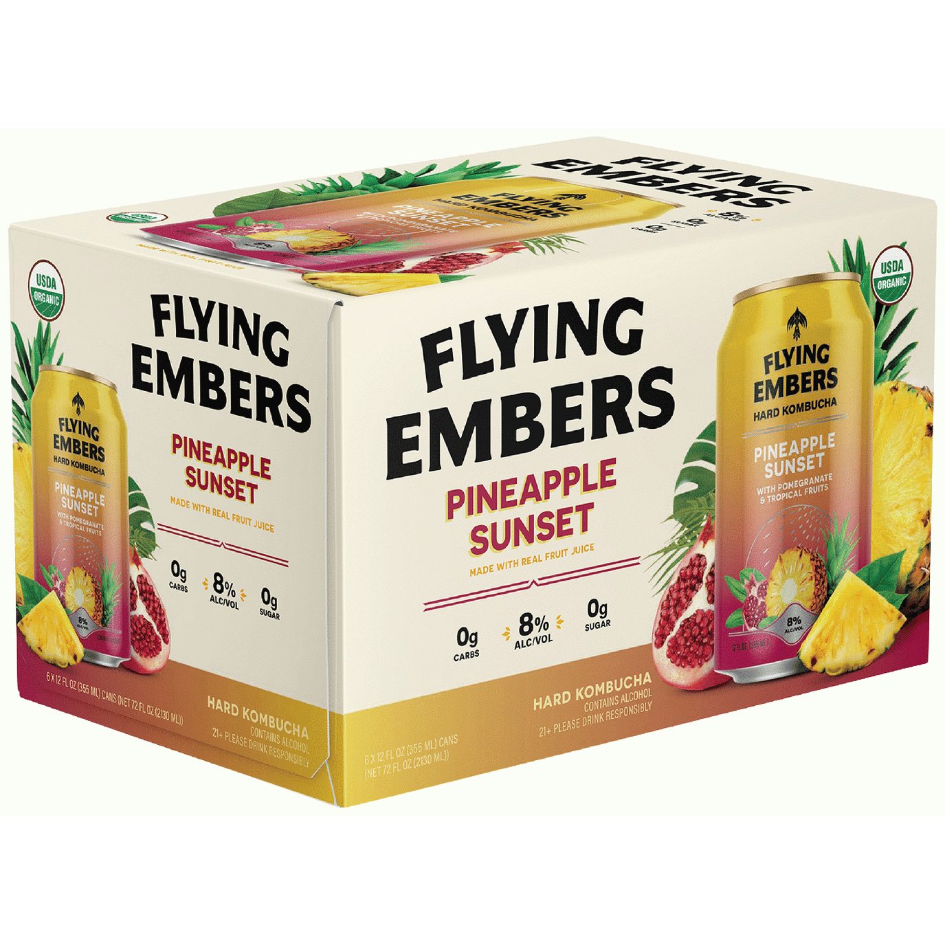 Flying Embers Pineapple Sunset