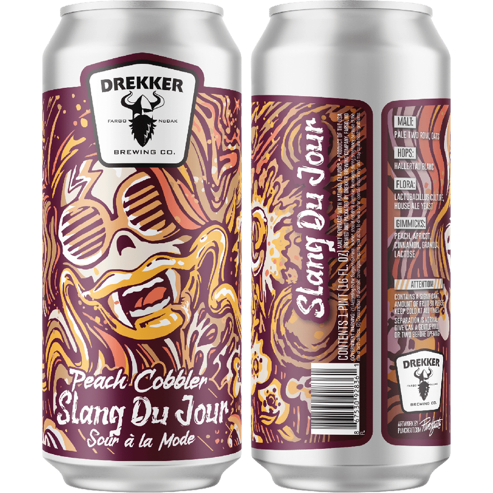 Drekker Slang Du Jour Peach Cobbler