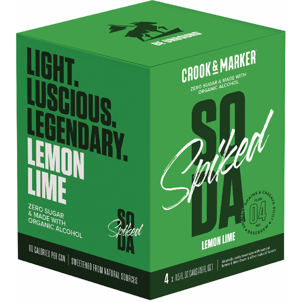 Crook & Marker Spiked Soda Lemon-Lime