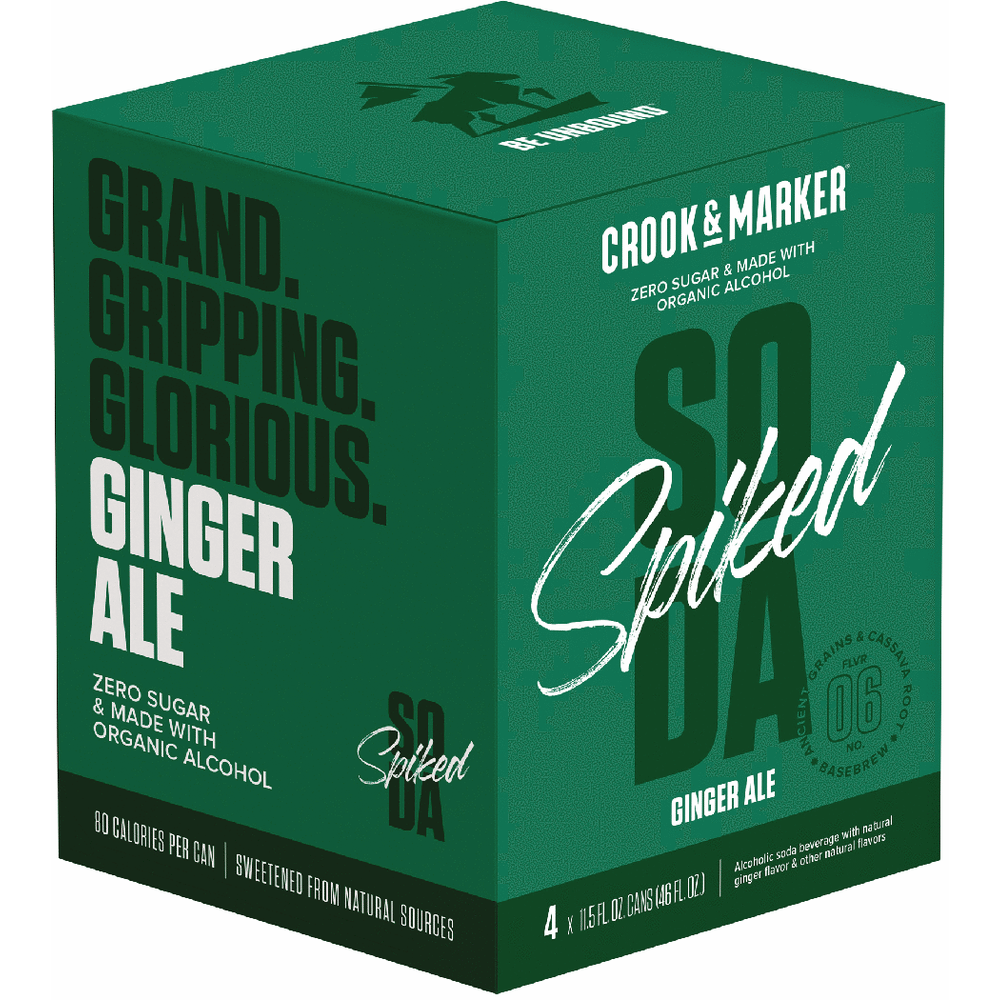 Crook & Marker Spiked Soda Ginger Ale