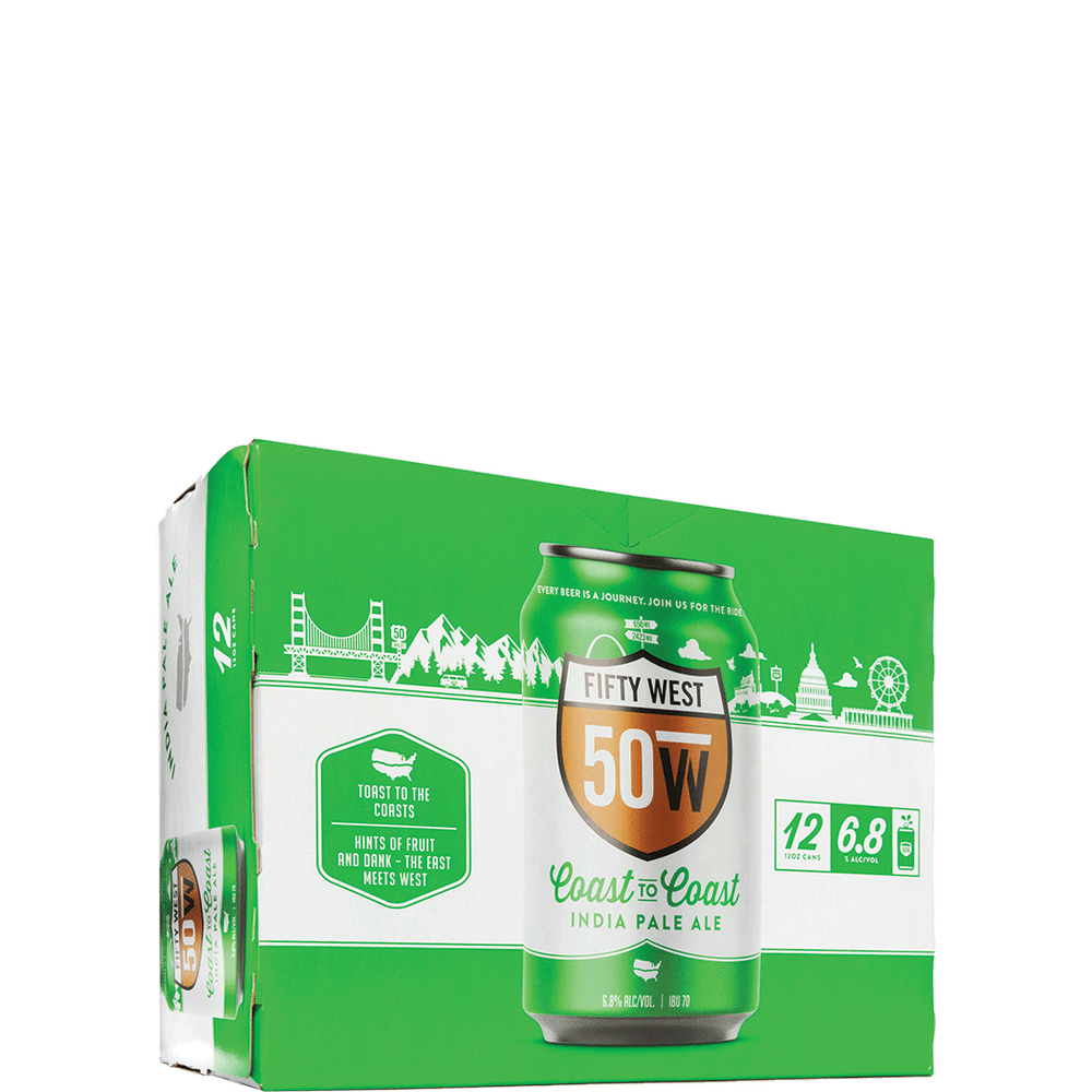 Fifty West Coast To Coast IPA