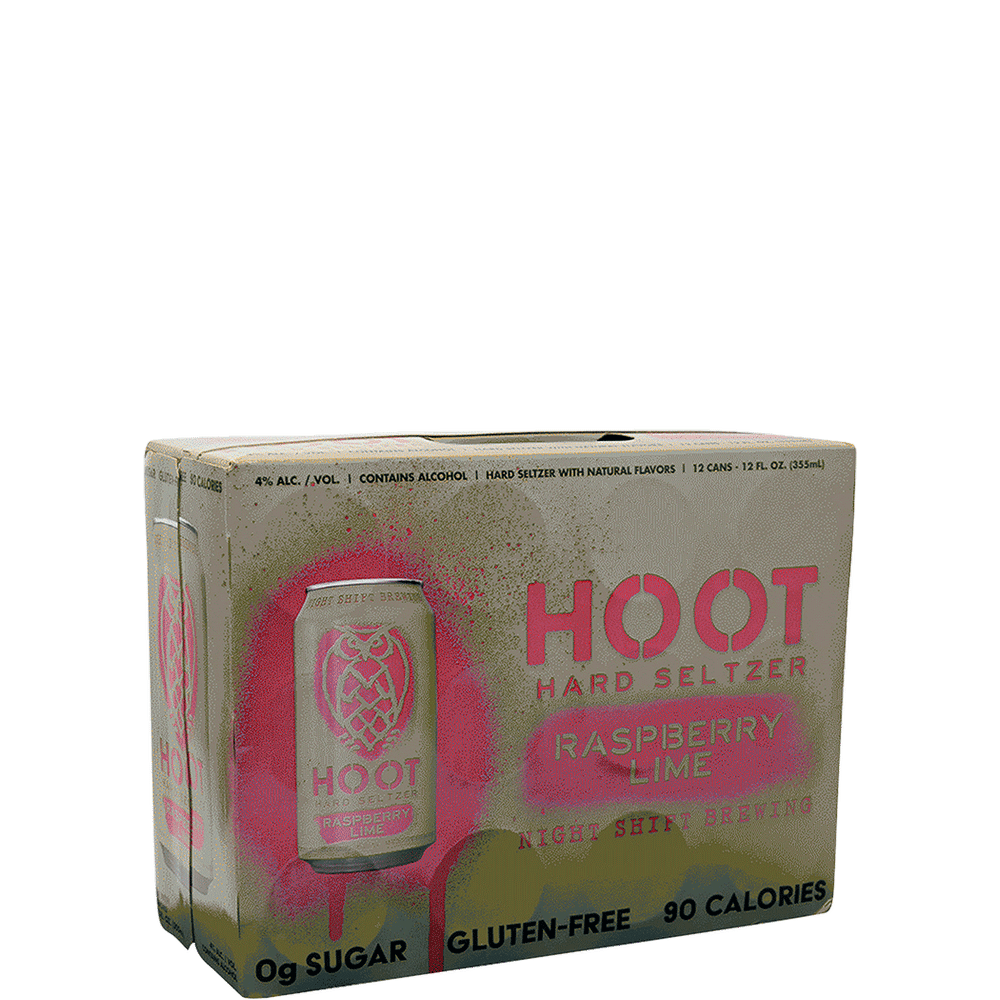 HOOT Raspberry Lime Seltzer