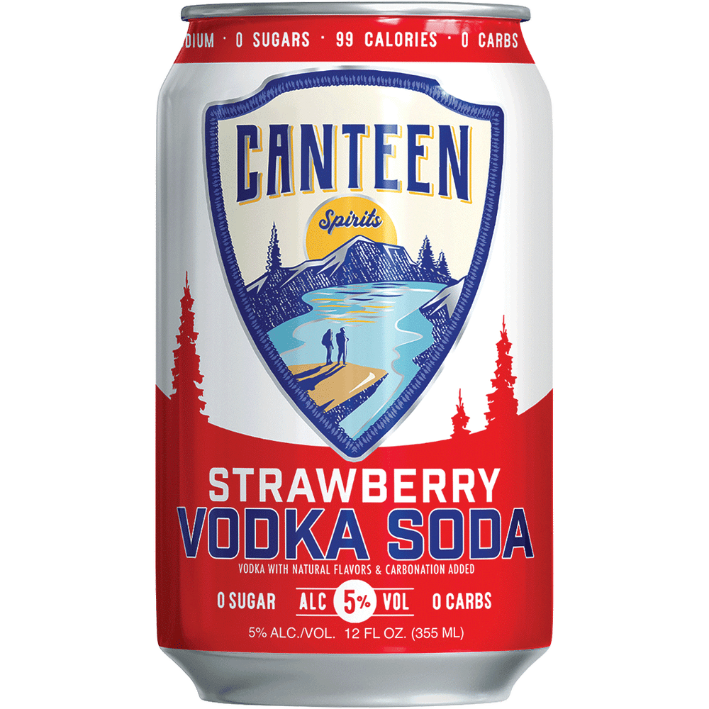 Canteen Strawberry Vodka Soda