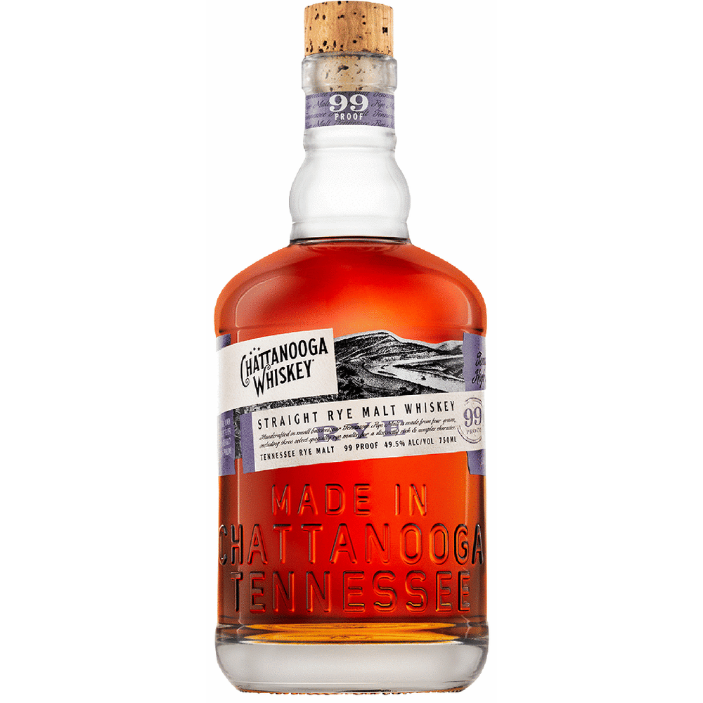 Chattanooga Whiskey 99 Proof Straight Rye Malt Whiskey | Total