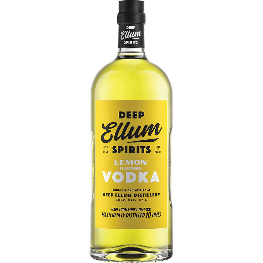 Deep Ellum Lemon Vodka
