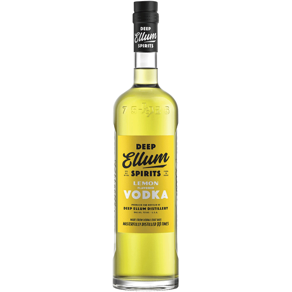 Deep Ellum Lemon Vodka
