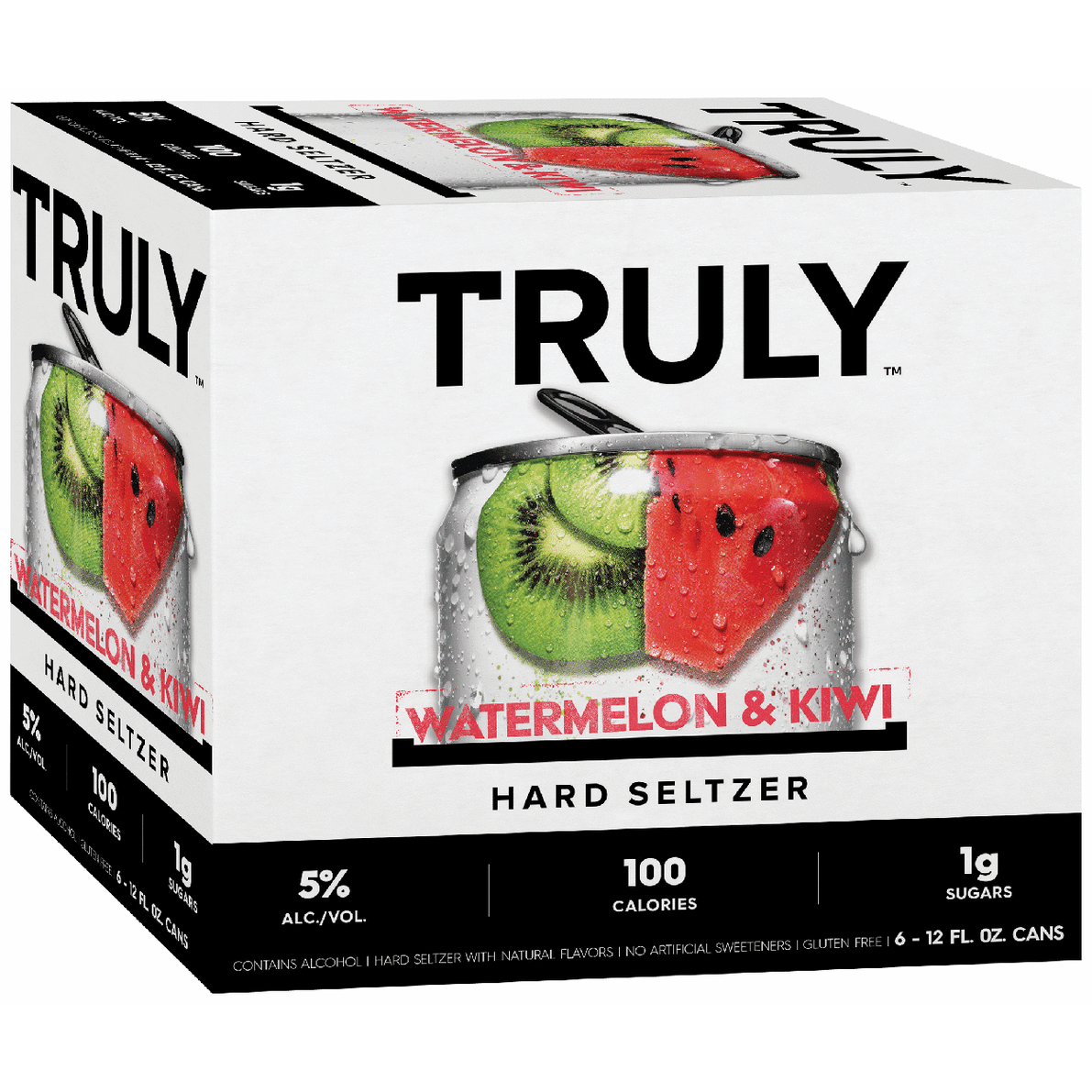 TRULY Watermelon and Kiwi Hard Seltzer