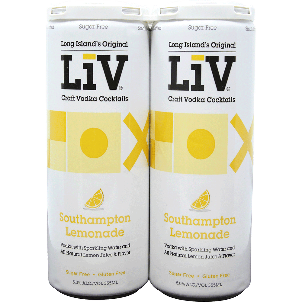 LiV Craft Cocktail Southhampton Lemonade