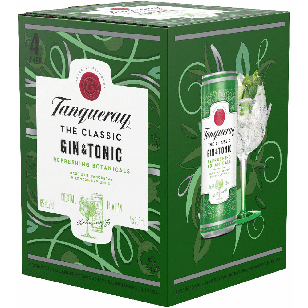 Tanqueray London Dry Gin & Tonic