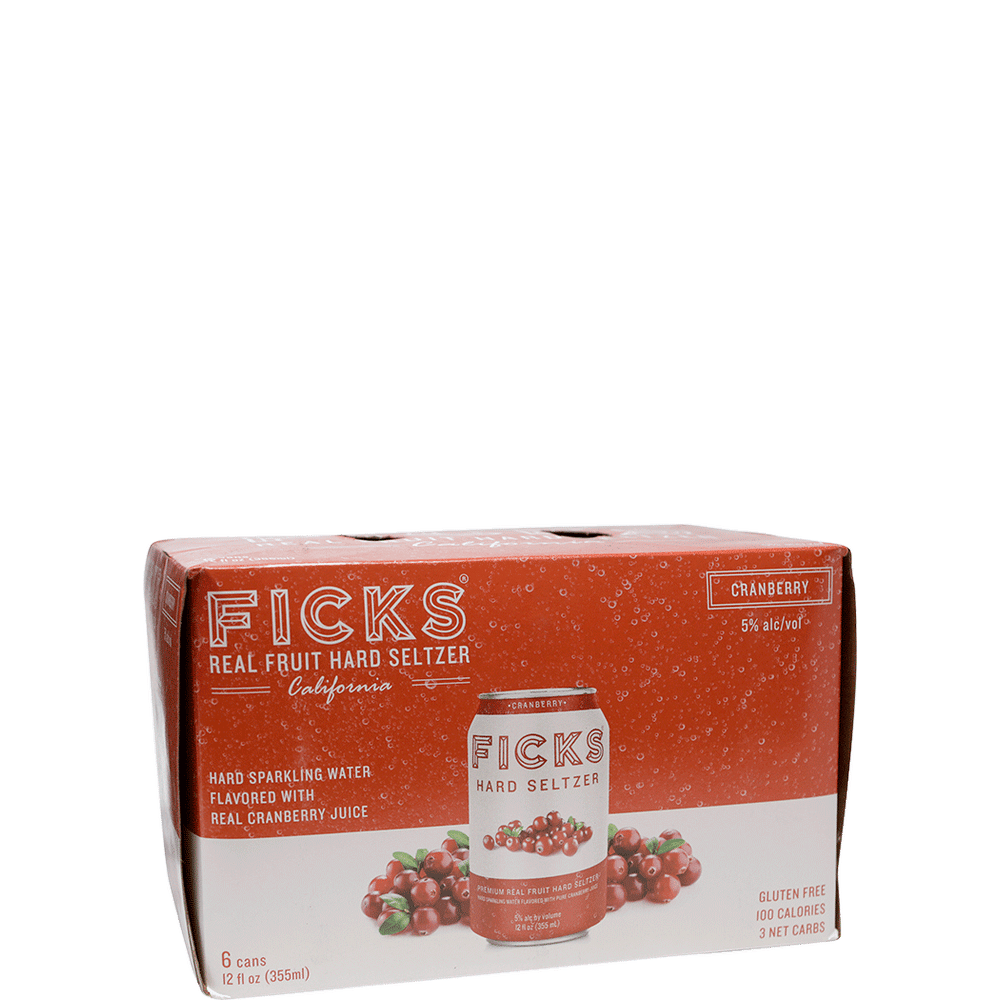Ficks Hard Seltzer Cranberry