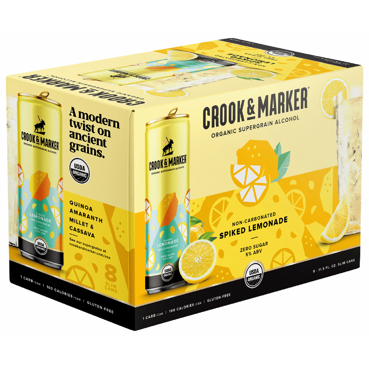 Crook & Marker Spiked Lemonades Variety Pack