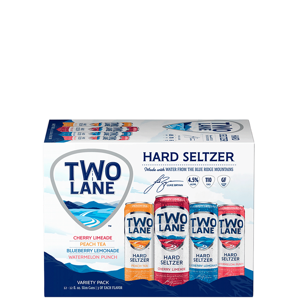 Two Lane Hard Seltzer Variety