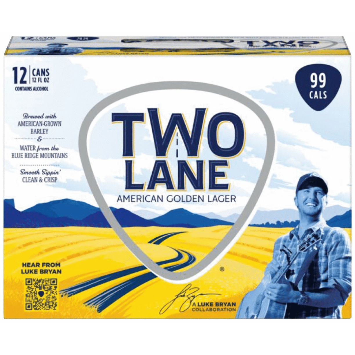 Two Lane American Golden Lager