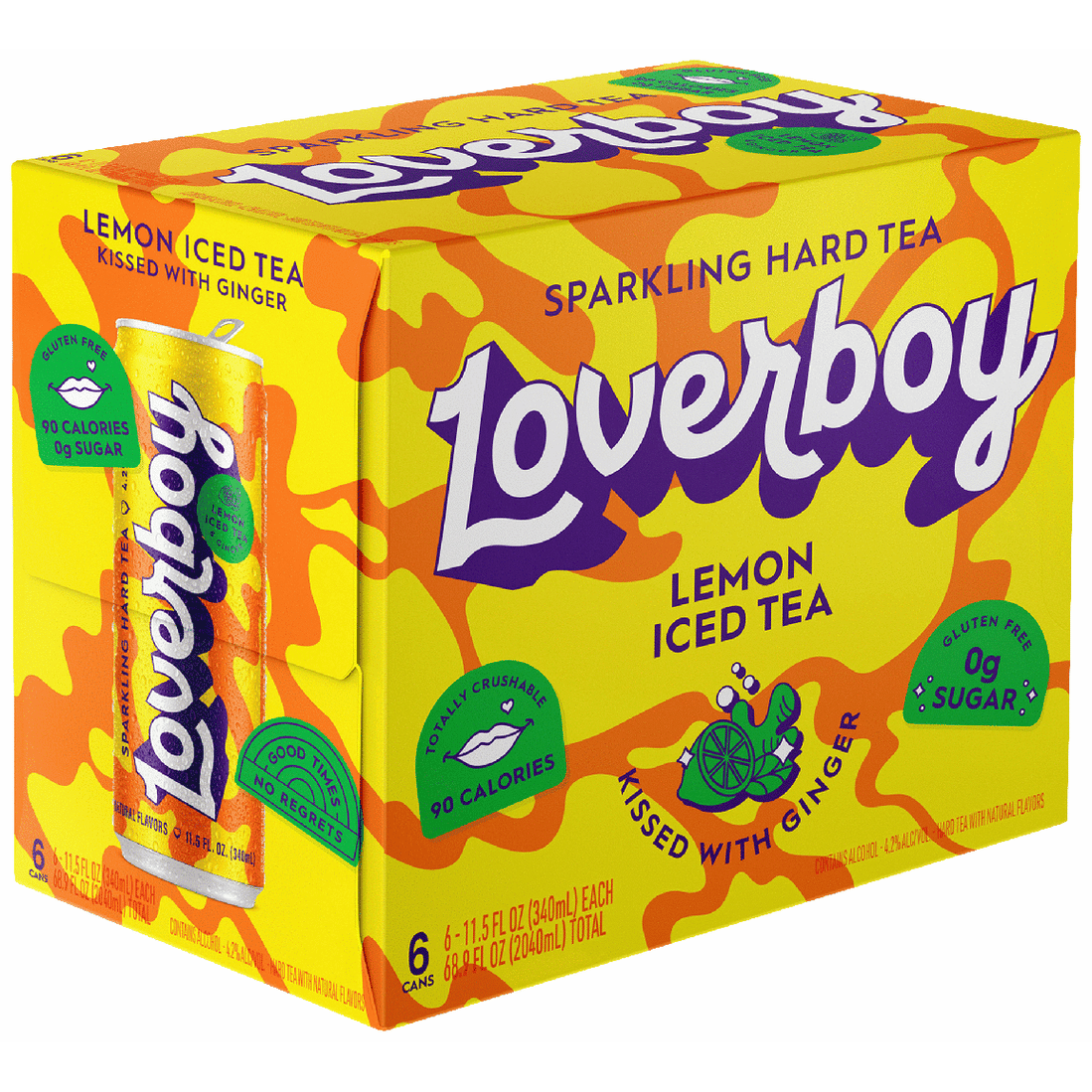 LoverBoy Black Tea Lemon Hard Tea