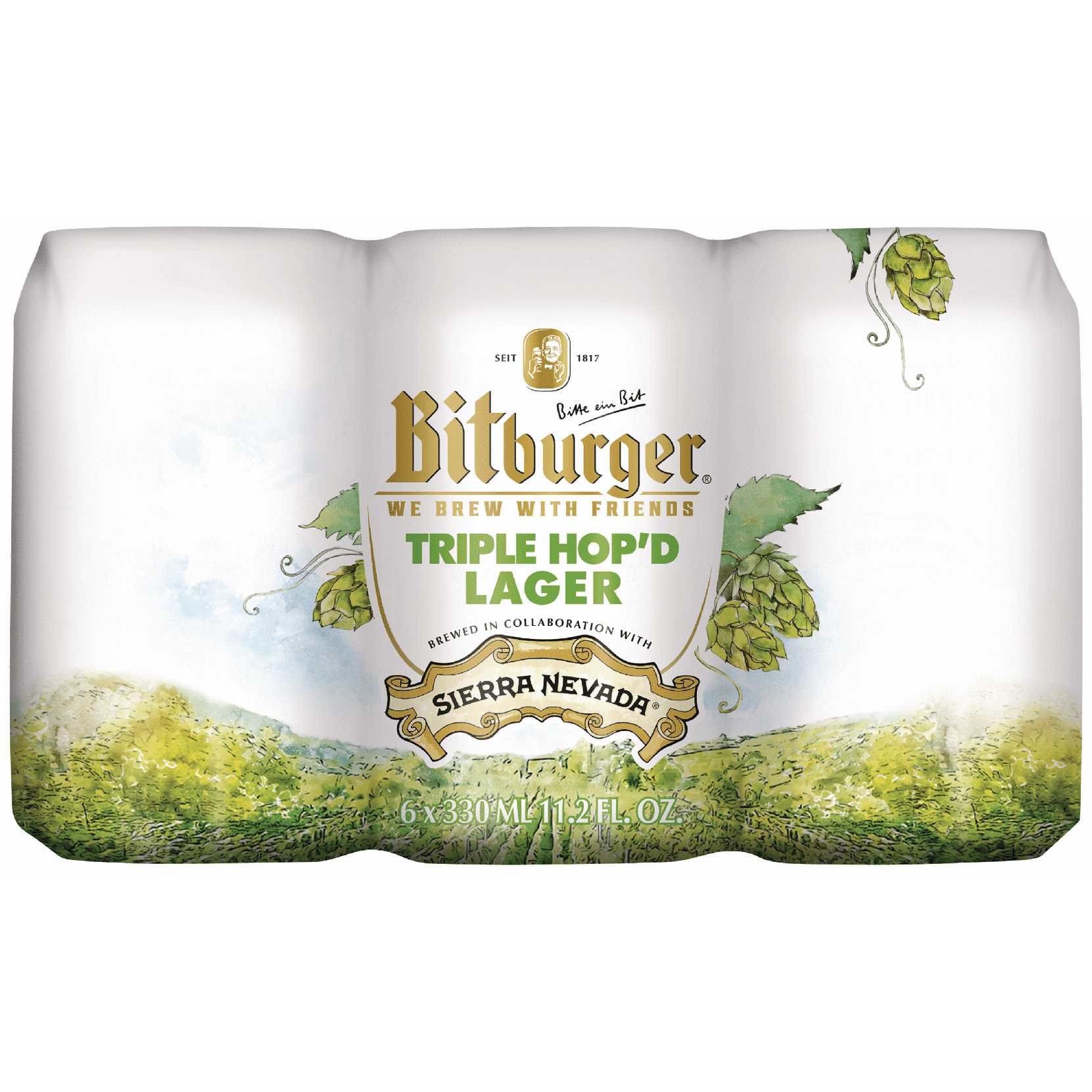 Bitburger/Sierra Nevada Triple Hop'd Lager